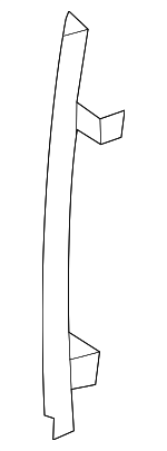 10233403 - : Lower Channel for Buick: Terraza | Chevrolet: Uplander, Venture | Oldsmobile: Silhouette | Pontiac: Montana, Trans Sport | Saturn: Relay Image