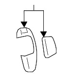 61319259007 - Body: Bezel for BMW Image