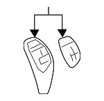 61319252139 - Body: Bezel for BMW Image