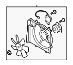 73310AG02A - : Fan Assembly for Subaru: Legacy, Outback Image