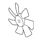 73311AG00A - : Fan Blade for Subaru: B9 Tribeca, Legacy, Outback Image