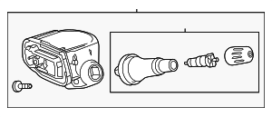 13556202 - : TPMS Sensor for Acura Image