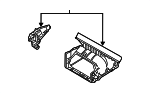 1K1819304 - HVAC: HVAC Air Inlet Housing for Volkswagen Image