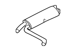 18107516742 - : Front Muffler for BMW: X5 Image