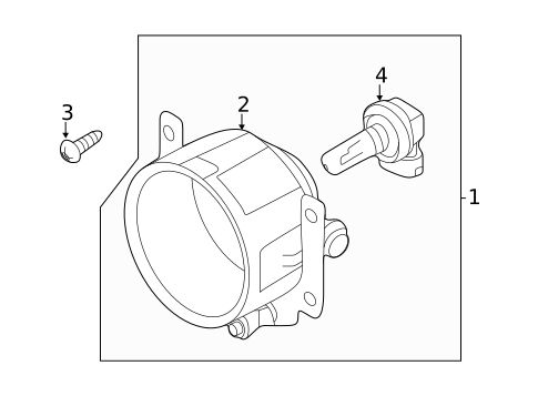 Fog Lamps for 2013 Mitsubishi Outlander Sport #0