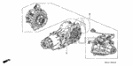 48010RJC315 - Chassis: CASE SET, SIDE for Acura Image