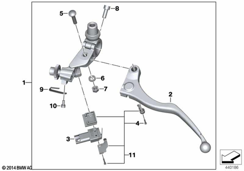 Control Assembly for 2014 BMW-Motorrad S 1000 XR #0