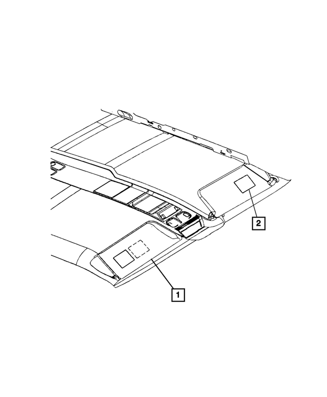 5023540AA - Labels: Air Bag Warning Label for Mopar Image image