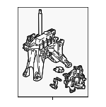 54100TEAH81 - : Automatic Transmission Shift Lever for Honda: Civic Image