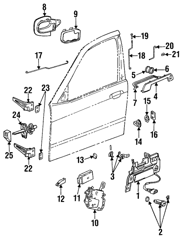 51218169237 - Body: Pivot Assembly for BMW Image