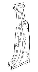 63610TBG305ZZ - Body: Center Pillar Reinforced for Honda: Civic Image