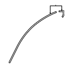 768133SG0A - Body: Drip Molding for Nissan: Sentra Image