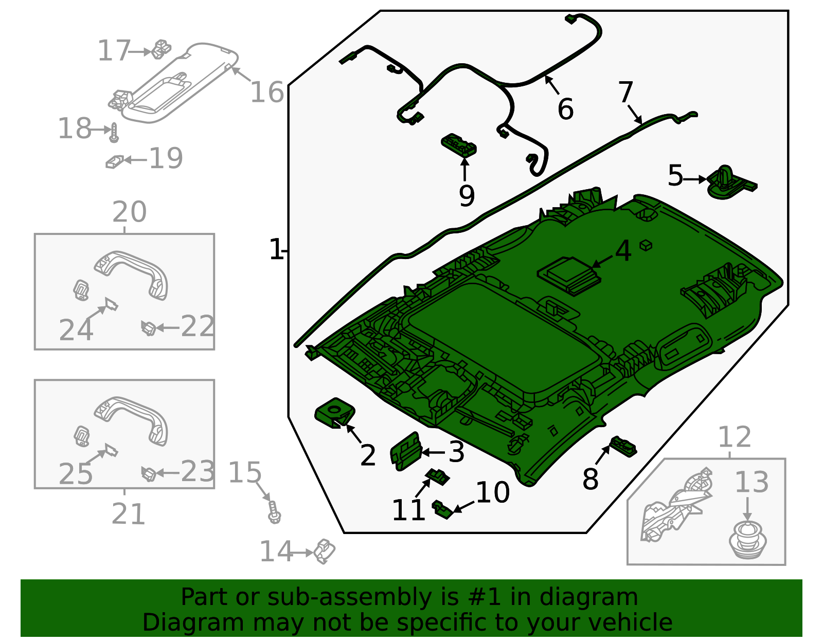 DGJ9-68-03ZH-75 - Ceiling Top | Mazda Parts Factor