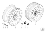 36116775600 - : Wheel, Alloy for BMW Image
