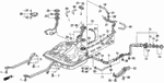 17652SA5000 - Electrical/Exhaust/Heater/Fuel: CLIP, FILLER TUBE for Acura Image