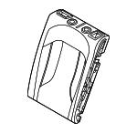 52205B53451 - Body: Seat Back Cushion for BMW: X3 Image