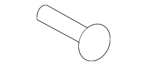 1125106166B - : Body B-Pillar Trim Panel Bolt for Kia: Borrego, EV6, Forte, Forte Koup, K4, K5, Niro, Niro EV, Optima, Rio, Rio5, Rondo, Seltos, Sorento, Soul, Soul EV, Sportage, Telluride Image