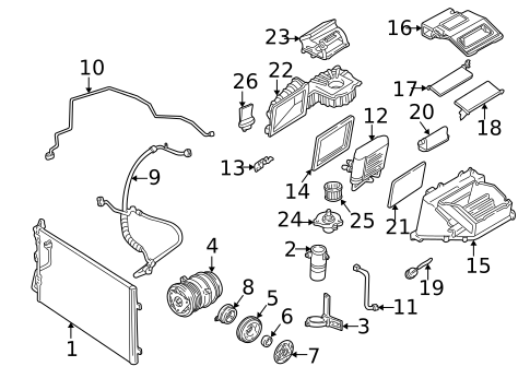 HVAC Case for 2005 Pontiac Sunfire #0