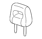 81140S9VA01ZC - Body: Headrest for Honda: Pilot Image