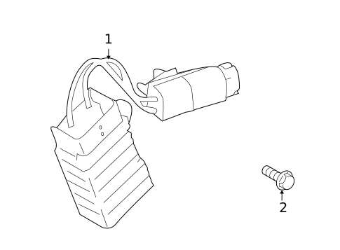 Daytime Running Lamp Components for 2011 Subaru Legacy #0