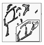 96809175 - Body: Uniside Assembly for Chevrolet: Aveo Image