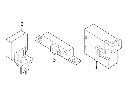 Keyless Entry Components for 2010 Nissan Maxima #0