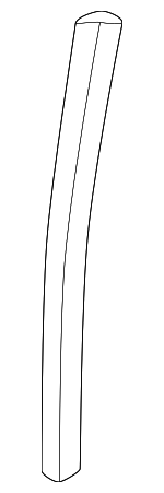 72236ST7003 - Body: Lower Channel for Acura: Integra Image