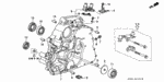 21111P4R010 - Transmission - Automatic: CASE, TORQUE CONVERTER for Honda Image