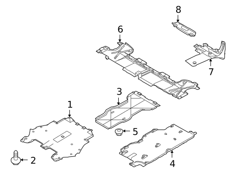 Splash Shields for 2009 Porsche Cayman #0