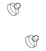 6E903193E - Electrical: Protect Cap for Audi: A4, A4 Quattro, A5, A5 Quattro, S4, S5 Image