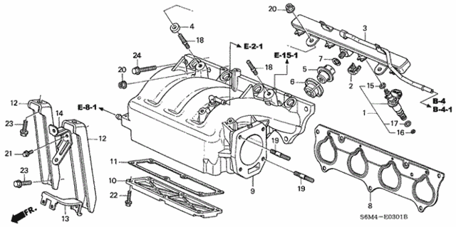 Intake Manifold (Type-S) for 2002 Acura RSX #0