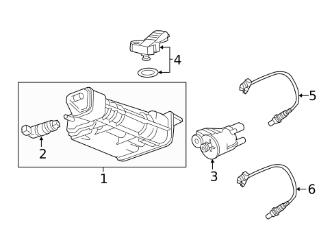 Emission Components for 2022 Chevrolet Blazer #0