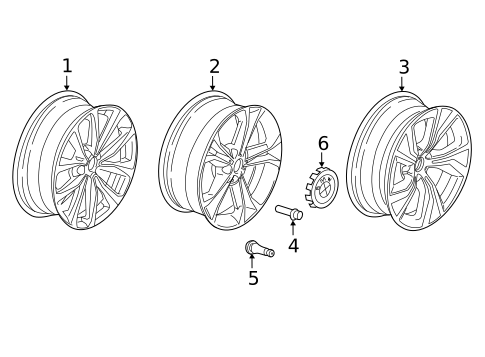 Wheels for 2020 BMW X3 #1