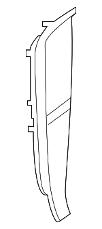 971854775AG2X - Body: End Cover for Porsche: Panamera Image