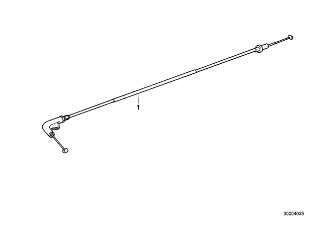 32732311065 - : Accelerator Bowden Cable for BMW-Motorrad Image
