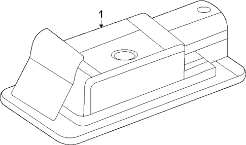 License Lamps for 2025 GMC Terrain #0