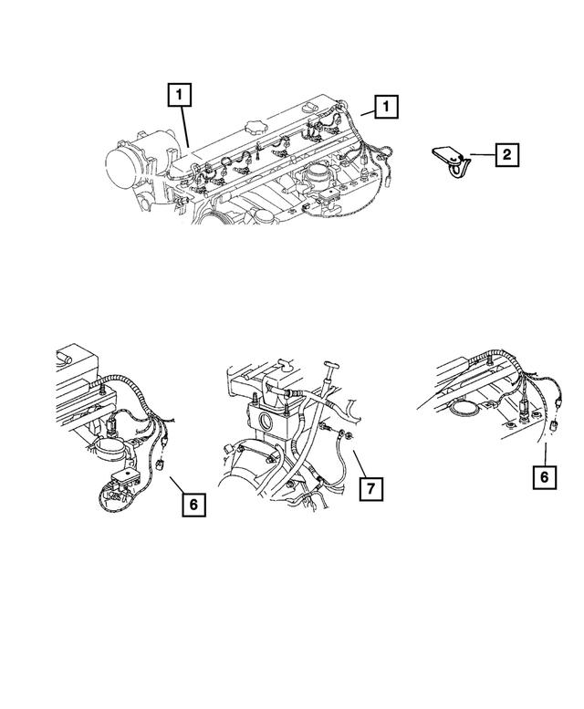 56044085AA - Electrical: Oxygen Sensor Plug for Mopar Image
