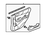 83733SLNA01ZB - Body: Door Trim Panel for Honda: Fit Image