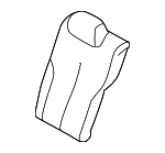 52207352587 - Body: Seat Back Cover for BMW: 428i, 428i xDrive, 430i, 430i xDrive, 435i, 435i xDrive, 440i, 440i xDrive, M4 Image