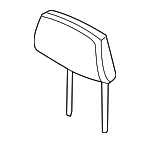 52207316918 - Body: Headrest for BMW: 428i, 428i xDrive, 430i, 430i xDrive, 435i, 435i xDrive, 440i, 440i xDrive, M4 Image