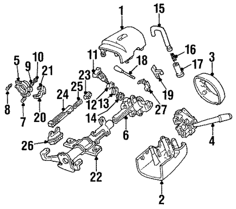 Switches for 1993 Mercury Cougar #0