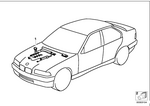 12522274971 - Engine Electrical System: Wiring Adapter Backup Light Switch for BMW Image