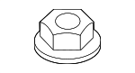 51117070183 - Body: Bumper Impact Bar Nut for BMW Image