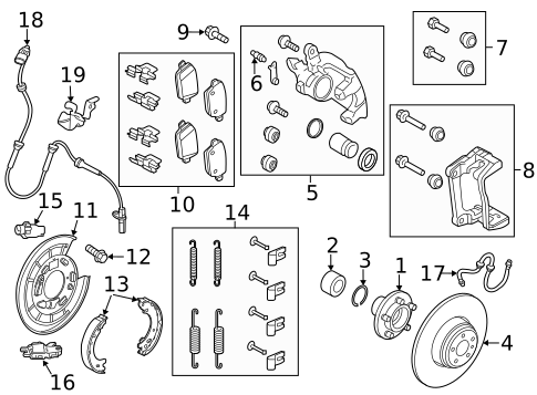Brake Components for 2009 Land Rover LR2 #0