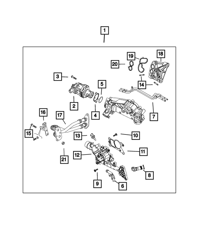 6106102AA - Cooling: Screw for Mopar Image