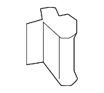 866572P000 - Body: Mount Bracket Retainer for Kia: Sorento Image