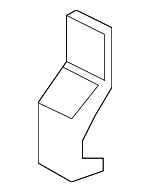 866351U200 - Body: Impact Bar Bracket for Kia: Sorento Image