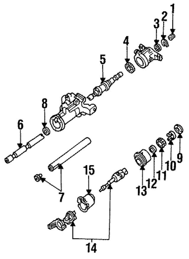E3SZ3520A - Steering: Spring for Ford Image