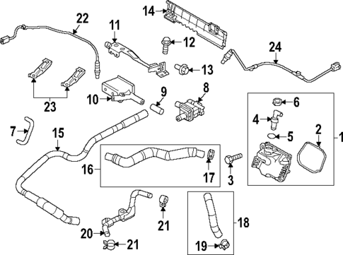 Powertrain Control for 2023 Mazda CX-30 #1
