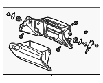 77510TX6A14ZB - Body: Glove Box Assembly for Acura: ILX Image